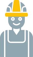 Worker Icon Design Symbol vector
