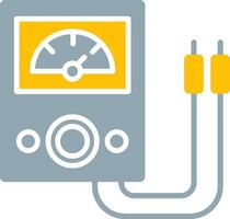 Voltmeter Icon Design Symbol vector