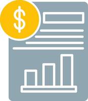 Statement Icon Design Symbol vector