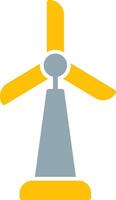 Wind Turbine Icon Design Symbol vector