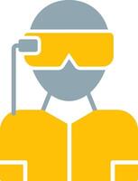 Virtual Reality Icon Design Symbol vector