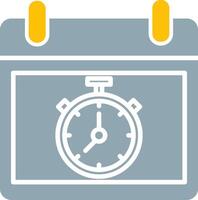 Timer Icon Design Symbol vector