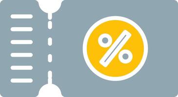 Voucher Icon Design Symbol vector