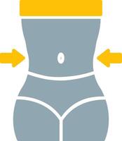 Waist Icon Design Symbol vector