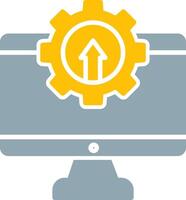 Upgrade Icon Design Symbol vector