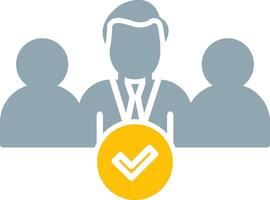 Team Icon Design Symbol vector