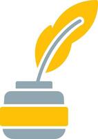 Quill Icon Design Symbol vector
