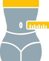Waist Icon Design Symbol vector