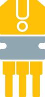 Transistor Icon Design Symbol vector