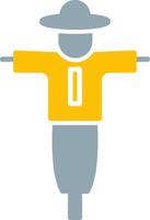 Scarecrow Icon Design Symbol vector