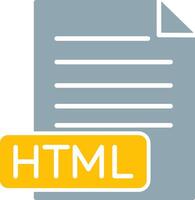HTML Icon Design Symbol vector