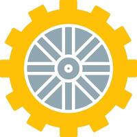 Tire Icon Design Symbol vector