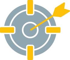 Target Icon Design Symbol vector