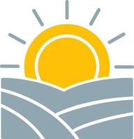 Sunrise Icon Design Symbol vector