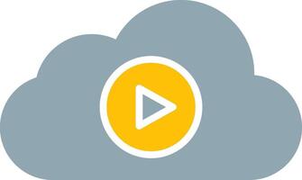 Streaming Icon Design Symbol vector