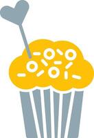 Muffin Icon Design Symbol vector