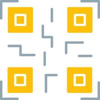 Qr Code Icon Design Symbol vector
