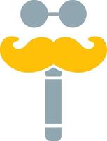 Moustache Icon Design Symbol vector