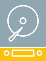 Harddisk Icon Design Symbol vector
