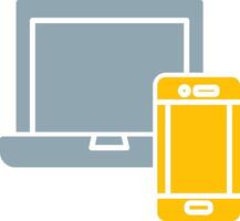 Responsive Icon Design Symbol vector