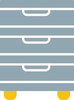 Cabinet Icon Design Symbol vector