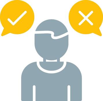 decisión marcador icono diseño símbolo vector