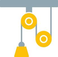 Pulley Icon Design Symbol vector