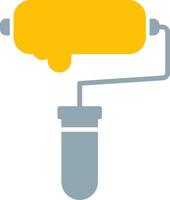 Paint Roller Icon Design Symbol vector