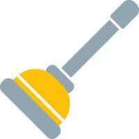 Plunger Icon Design Symbol vector