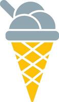 Ice Cream Icon Design Symbol vector