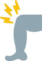 Pain Icon Design Symbol vector