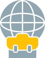 Outsourcing Icon Design Symbol vector