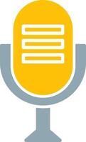 Microphone Icon Design Symbol vector