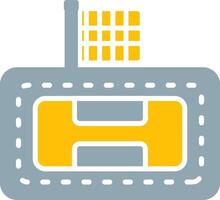 Race Track Icon Design Symbol vector