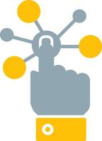Interaction Icon Design Symbol vector