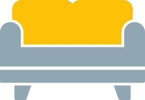 Sofa Bed Icon Design Symbol vector