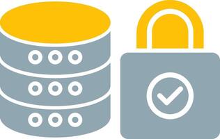 Database Icon Design Symbol vector