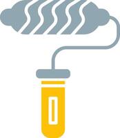 Paint Roller Icon Design Symbol vector