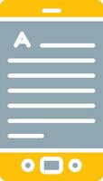 Kindle Icon Design Symbol vector