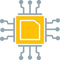 Cpu Icon Design Symbol vector