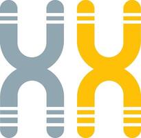 Chromosome Icon Design Symbol vector