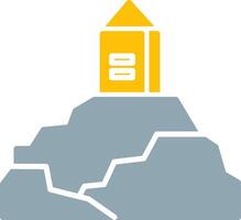 Mount Arafat Icon Design Symbol vector