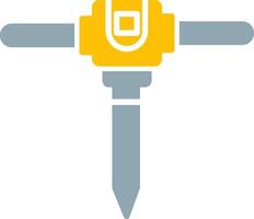 Jackhammer Icon Design Symbol vector