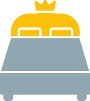 King Size Icon Design Symbol vector