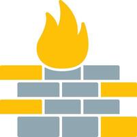 Flame Icon Design Symbol vector