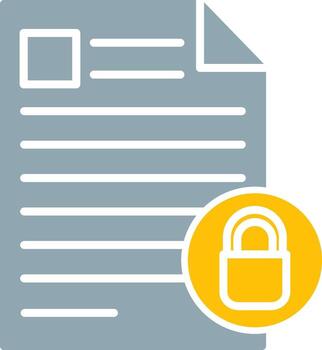 Document Icon Design Symbol vector