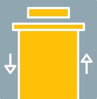 Elevator Icon Design Symbol vector