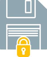 Disk Icon Design Symbol vector