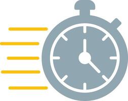 Fast Time Icon Design Symbol vector