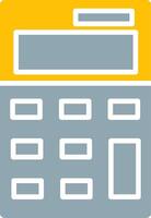 Calculator Icon Design Symbol vector